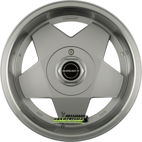 Borbet silver rim - silver,